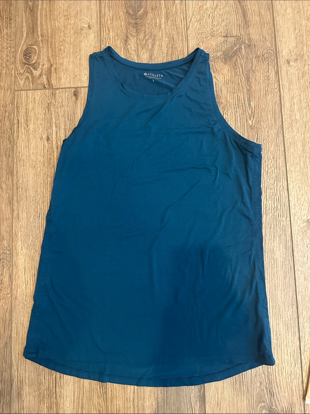 Athleta Coastal Blue Teal Tank -L
